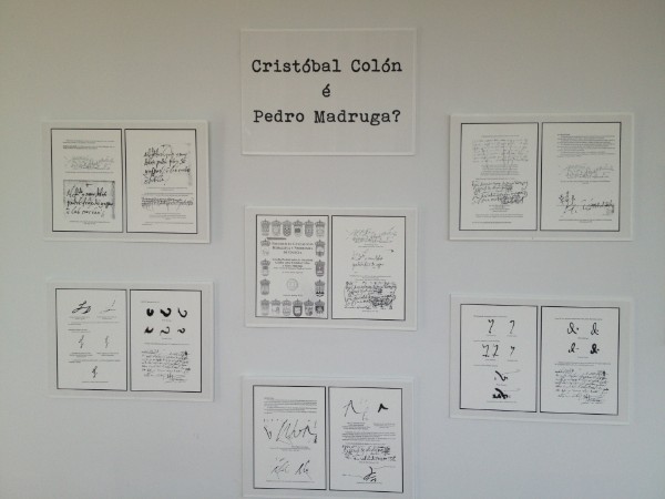 Crist&oacute;bal Col&oacute;n y Pedro Madruga